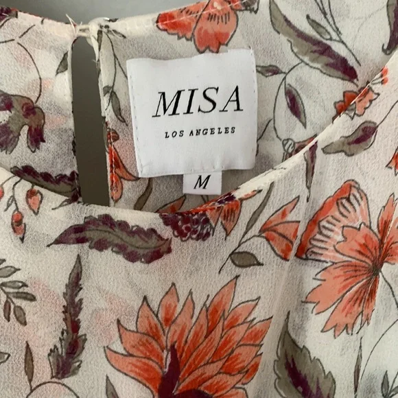 MISA floral dress - Picture 3 of 3